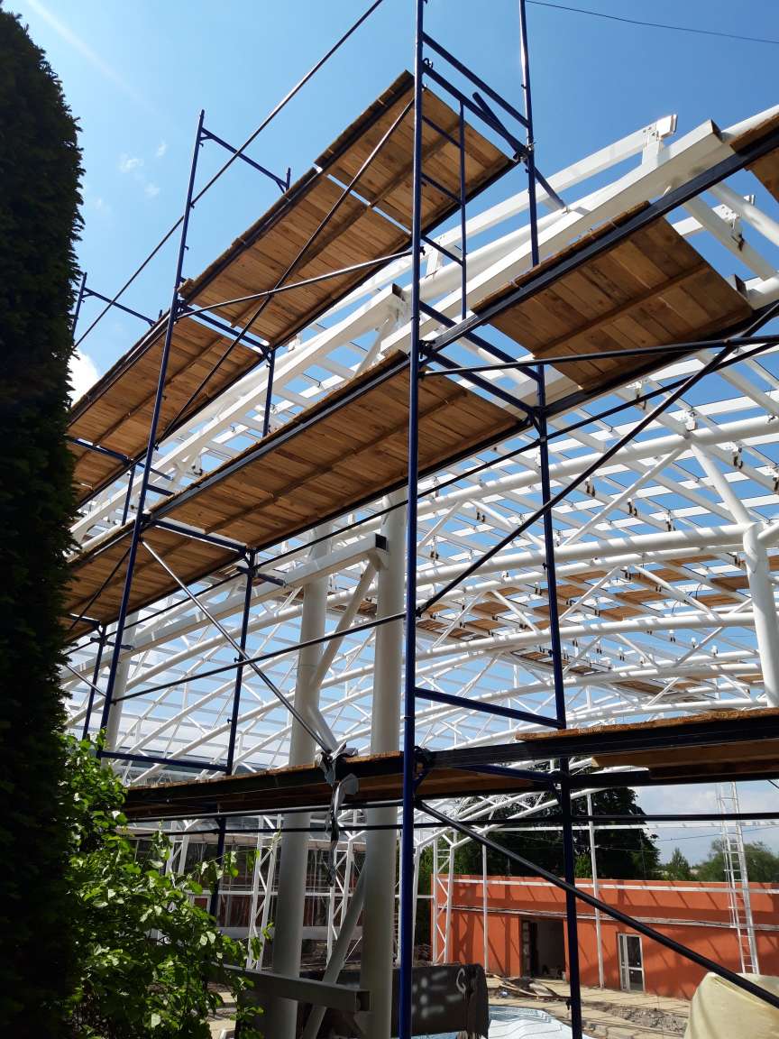 Frame scaffolding 8x3