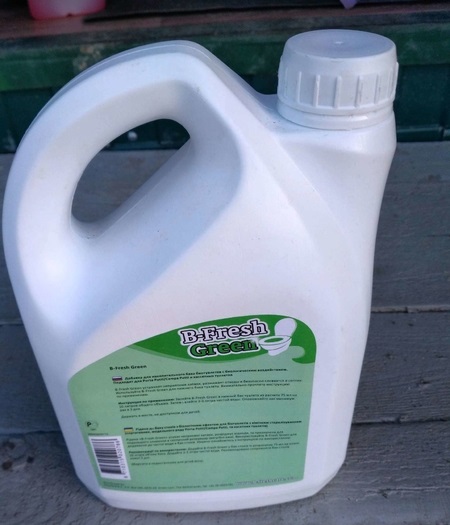 Жидкость для биотуалета для нижнего бака B-Fresh Green